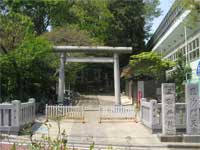 三宿神社鳥居