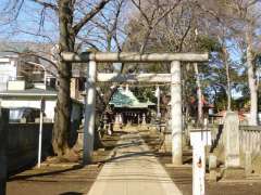 下祖師谷神明社鳥居