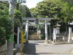 太子堂八幡神社鳥居