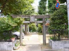 玉川諏訪神社鳥居