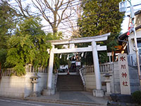 幡ヶ谷氷川神社鳥居