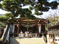 鳩森八幡神社社殿