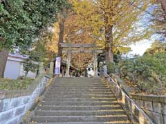 小山八幡神社鳥居