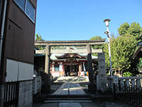 鮫洲八幡神社鳥居