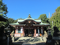 鮫洲八幡神社社殿