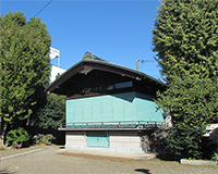 鮫洲八幡神社神楽殿