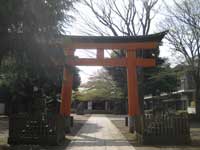 旗岡八幡神社鳥居