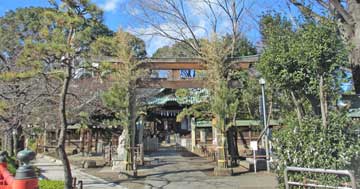 准勅祭社荏原神社