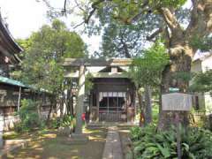 大井鹿島神社旧社殿（現末社）