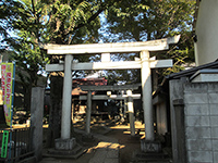 東関森稲荷神社鳥居