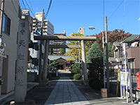 天祖諏訪神社鳥居