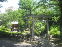 境内厳島神社鳥居