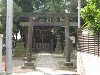 南品川諏訪神社鳥居