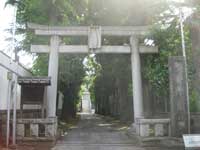 桐ヶ谷氷川神社鳥居