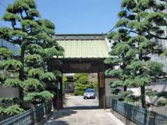 蓮長寺参道