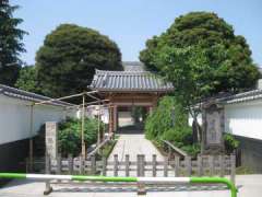 円照寺山門