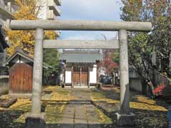 牛込柳町天祖神社鳥居