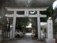 鎧神社鳥居