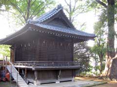 西向天神社神楽殿