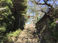 筑土八幡神社鳥居