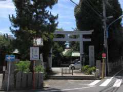 下落合氷川神社東鳥居