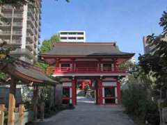 成子天神社随神門