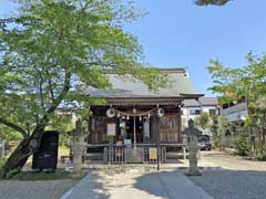 天沼熊野神社拝殿