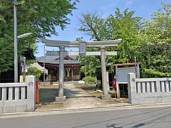 天沼稲荷神社鳥居