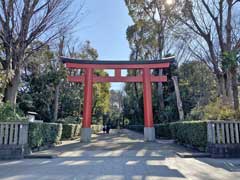 井草八幡宮鳥居