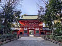 井草八幡宮楼門