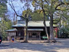 井草八幡宮招神殿