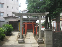 田中稲荷神社鳥居