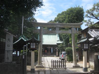 高円寺天祖神社鳥居