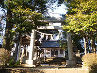 成宗白山神社鳥居