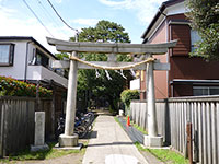 尾崎熊野神社鳥居