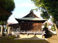 西高井戸松庵稲荷神社神楽殿