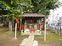 西高井戸松庵稲荷神社庚申塔