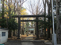 神明天祖神社鳥居