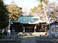 下高井戸八幡神社社殿