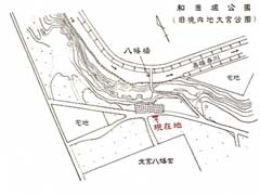 掲示板による遺跡地図