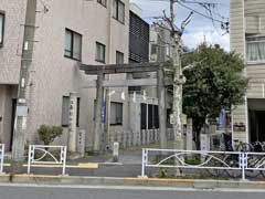 江島杉山神社鳥居