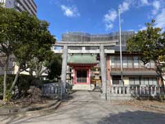 摂社若宮牛島神社鳥居