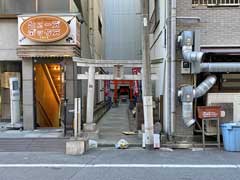 田螺稲荷神社鳥居