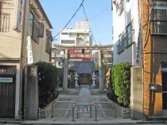 押上天祖神社参道と鳥居