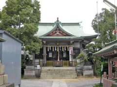 立花白髭神社拝殿