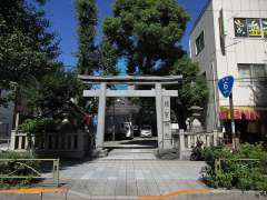 浅草橋須賀神社鳥居