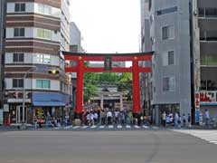 下谷神社鳥居