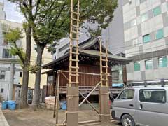 下谷神社舞殿