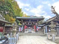 下谷神社神門