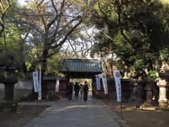 上野東照宮唐門と透塀